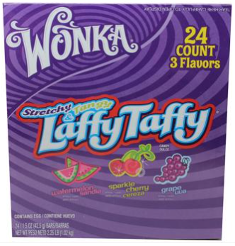 Laffy Taffy Bars 1.5 oz Variety Box 24ct