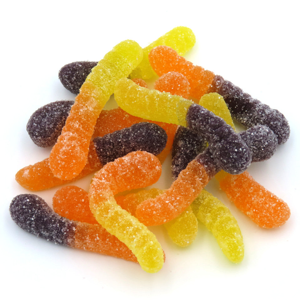 Albanese Sour Fall Mini Gummy Worms 4.5lb Bag