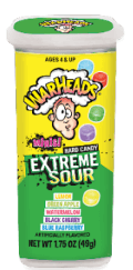 Warheads Extreme Sour Juniors Candy Dispensers 1.75oz 18ct