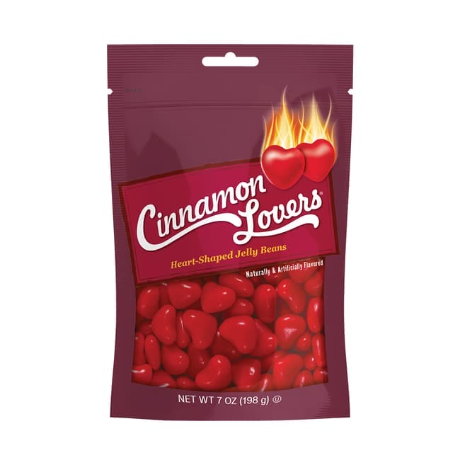Jelly Belly Cinnamon Lovers 7oz bags 12ct case