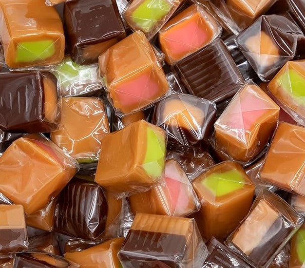 Vanilla Caramels Assorted Filled Wrapped 5lb