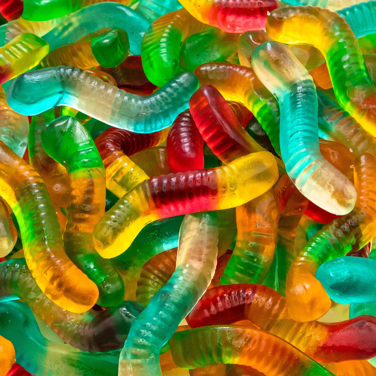 Gummy Worms Dye Free 2.2lb