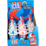 Koko's Icee Dip-n-lik Lollipop with Candy Powder 1.66oz 12ct