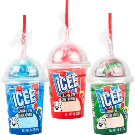Koko's Icee Dip-n-lik Lollipop with Candy Powder 1.66oz 12ct