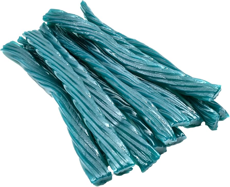 Kenny's Blue Rasp 7" Jumbo Twists 8oz 12ct