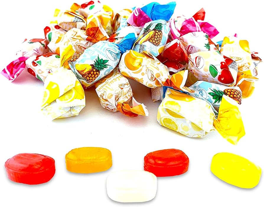 Arcor Fruit Filled Assorted Hard Candy Foiled 6lb