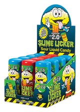 Toxic Waste Mega Slime Lickers 2.0 Sour Rolling Liquid Candy 12ct