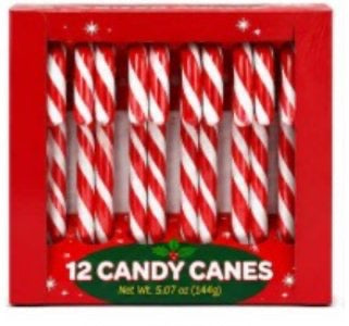 Laeta Food Candy Canes 12ct Box 5.07oz — Case of 24