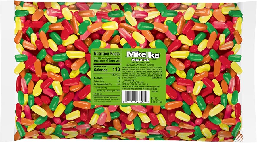 Mike & Ikes 5lb Bag