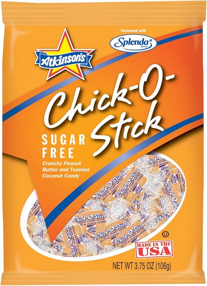 Chick-O-Stick Peg Bag Sugar Free 3.75 oz 12 ct