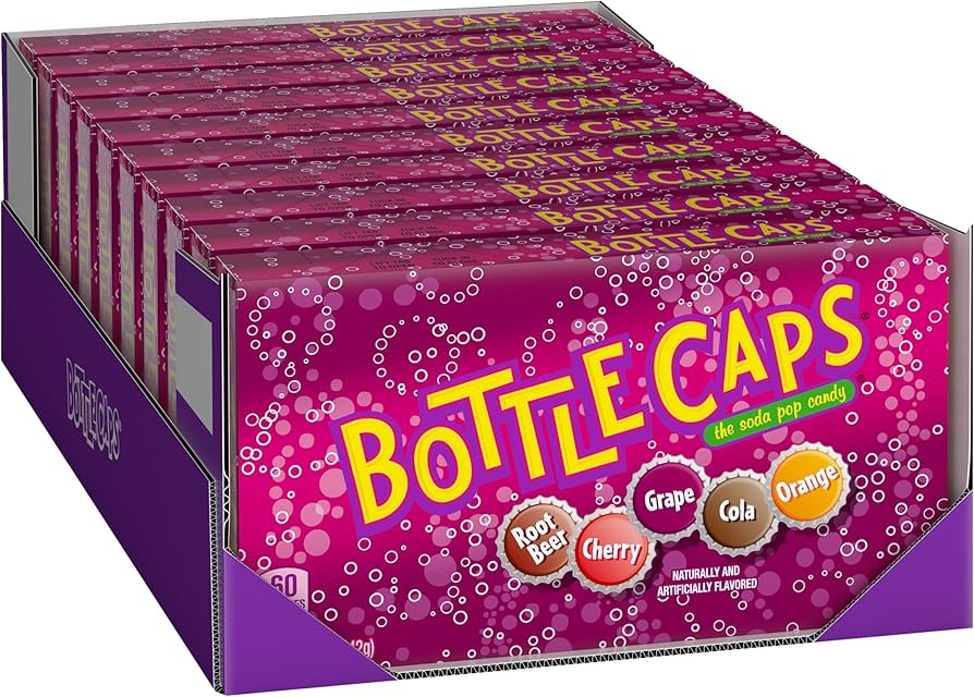 Wonka Bottle Caps 5oz Theater Box 10ct