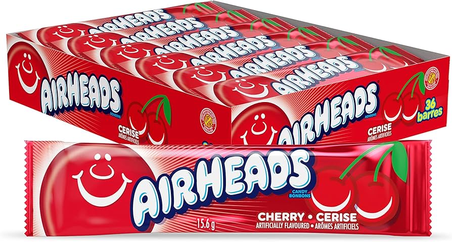 Van Melle Airheads Cherry 36ct