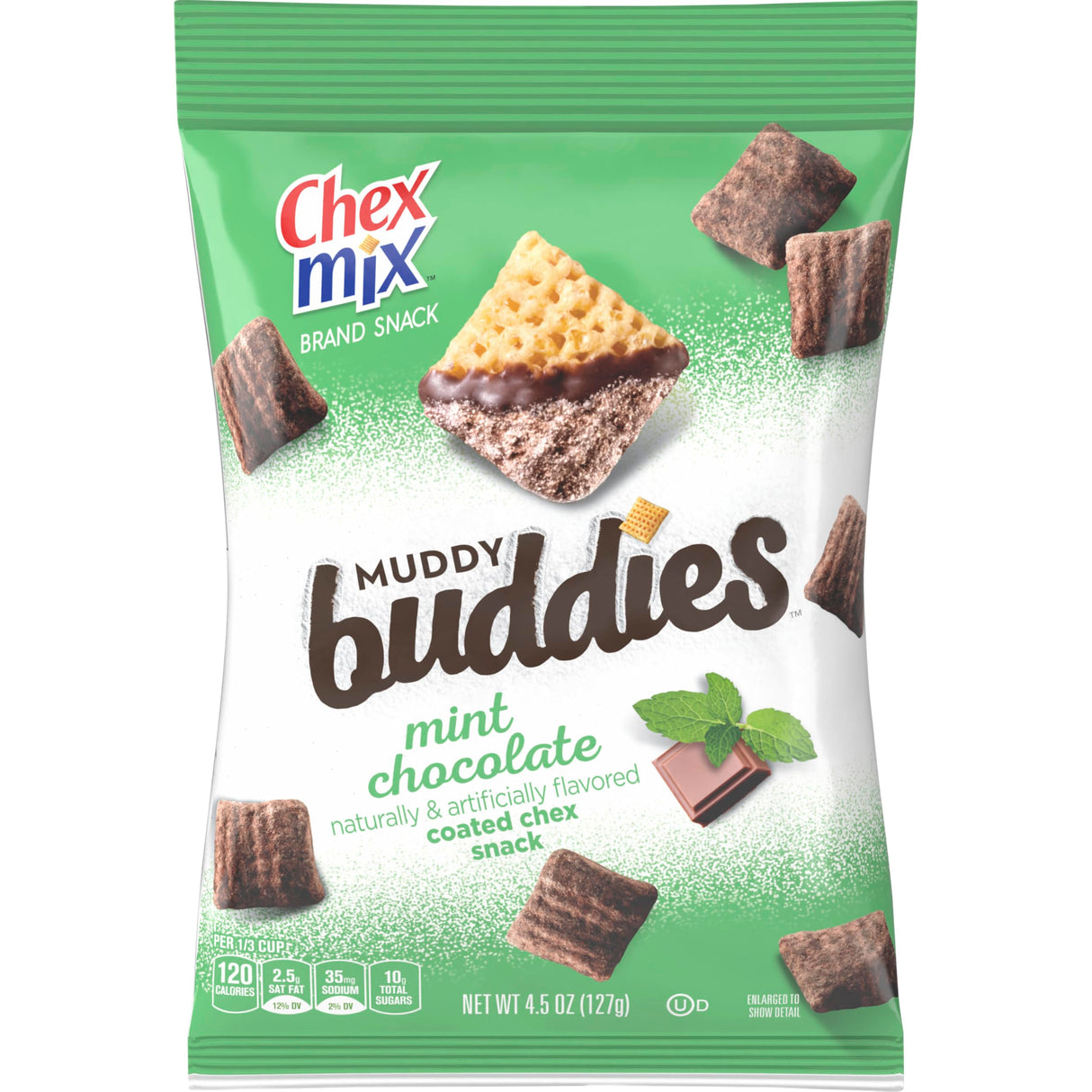 Chex Mix Muddy Buddies Mint Chocolate 4.5oz 7ct
