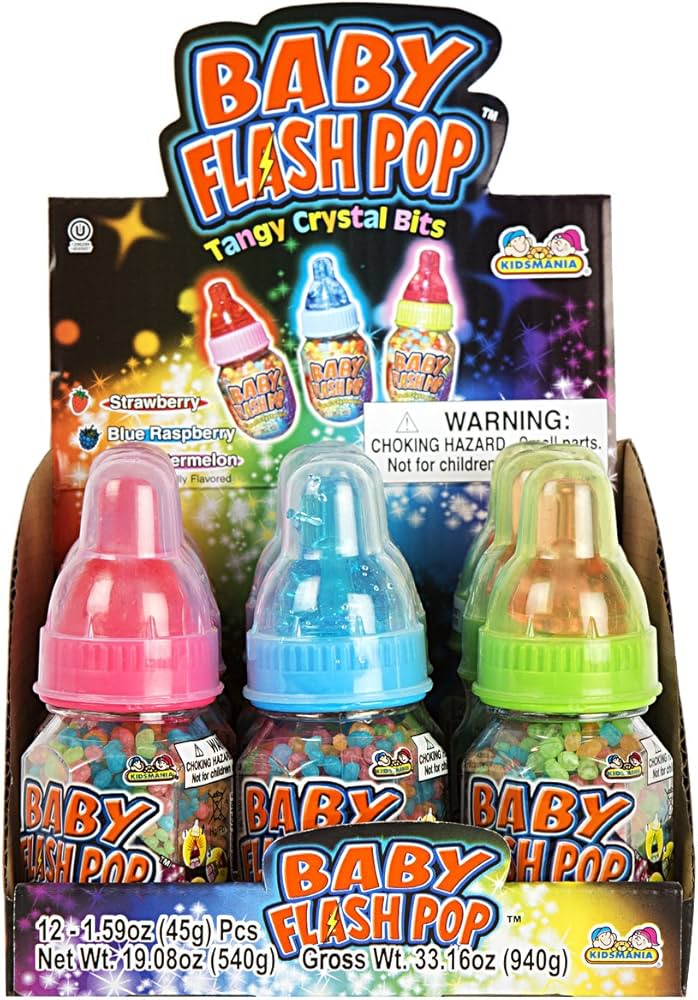 Kidsmania  Baby Bottle Flash Pop 12ct