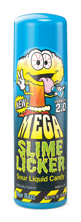 Toxic Waste Mega Slime Lickers 2.0 Sour Rolling Liquid Candy 12ct