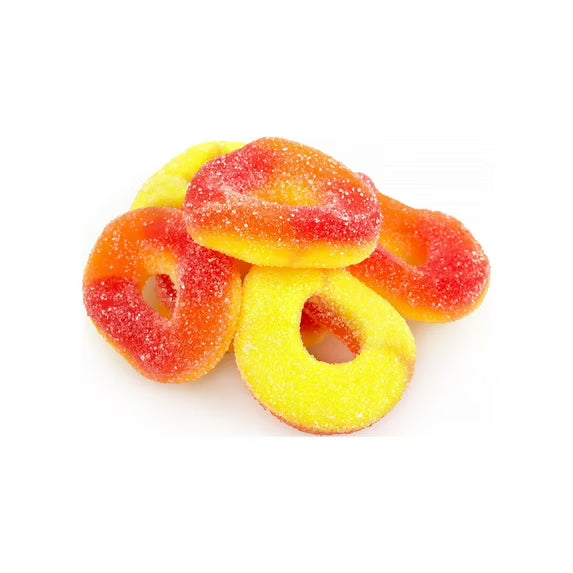 Albanese Gummi Peach Rings 4.5lb