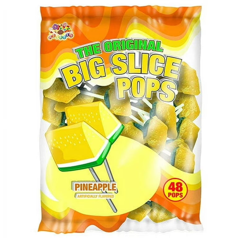 Alberts Big Slice Pop Pineapple  48ct