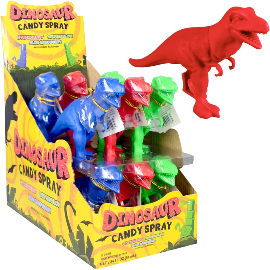 Kokos Dinosaur Spray Candy 12ct