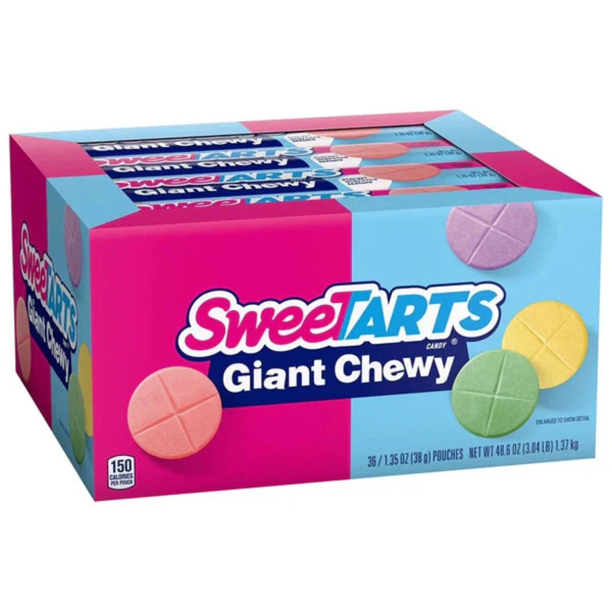 Wonka Giant Chewy SweeTarts 36ct