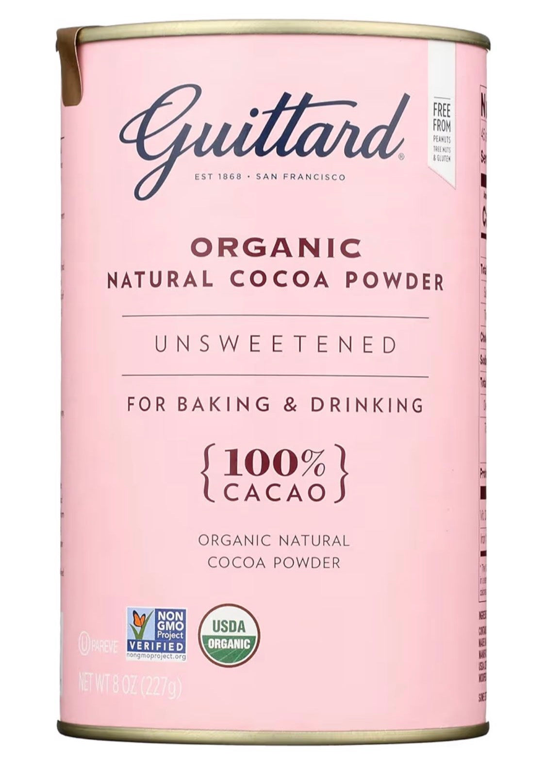 Organic FT Natural HF Cocoa Powder 8oz