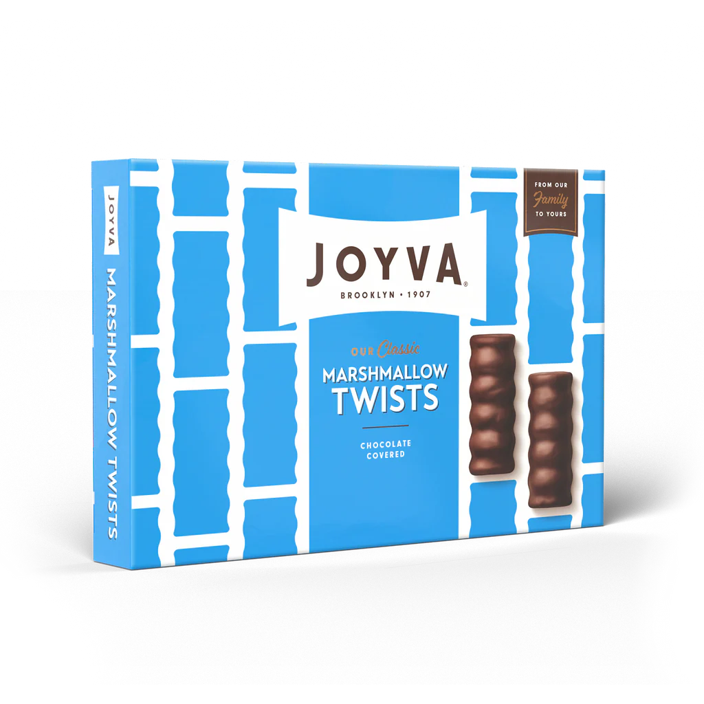 Joyva Chocolate Covered Vanilla Marshmallow Twist 5lb