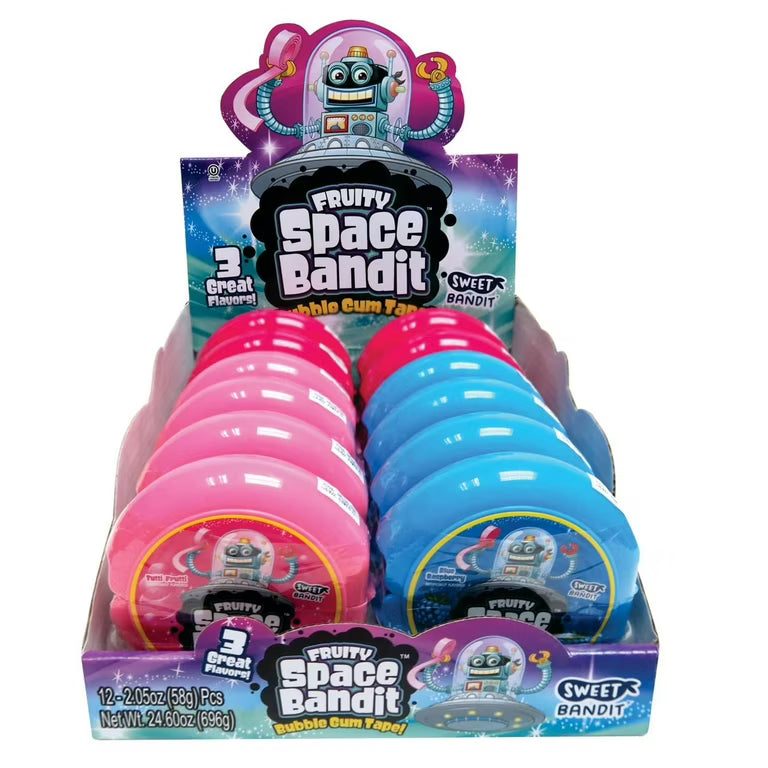 Kidsmania Space Bandit Bubble Tape 12ct