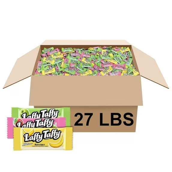 Wonka Laffy Taffy Assorted Bulk 27lb