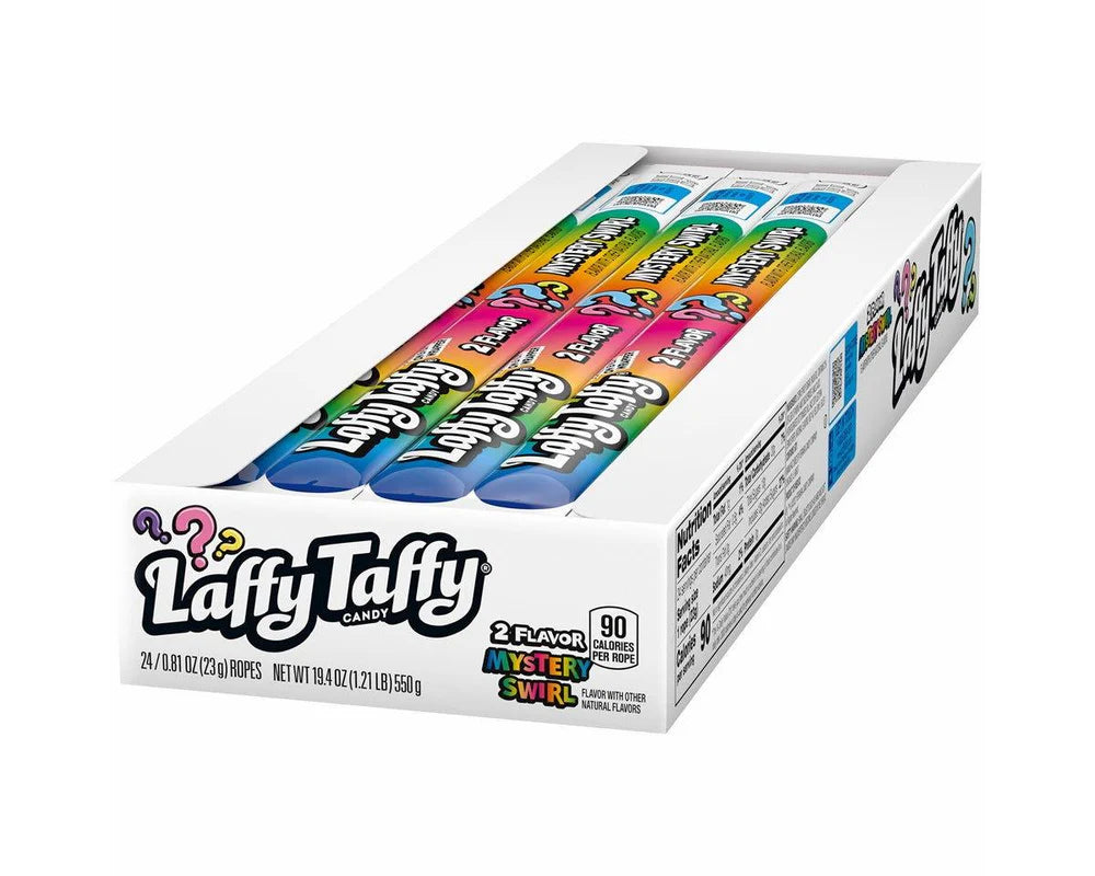 Laffy Taffy Mystery Swirl Rope 24ct