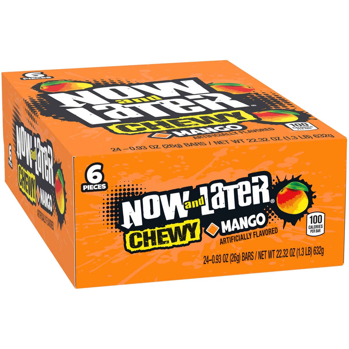 Now and Later Chewy Mango 24 Ct