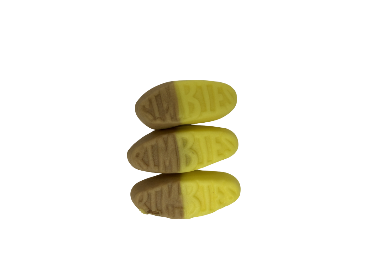 Swedish Style Banana Toffee Logo 5lb tub