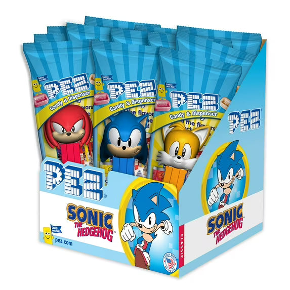 Pez Sonic The Hedgehog Assortment 12ct