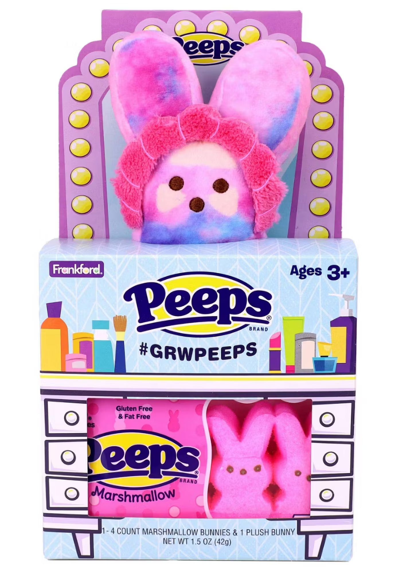 Peeps Bunny Get Ready With Me Gift Set - 1.5oz 1-Count
