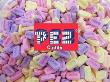 Pez Bulk Unwrapped Mixed Fruit Candy 20lb