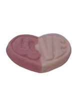 Swedish Style Sweet Strawberry Vanilla Hearts 5lb tub