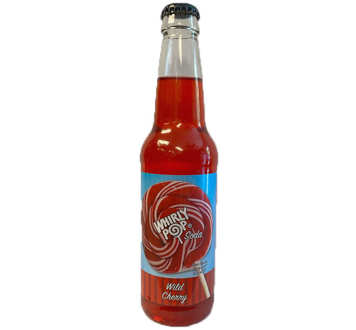 Whirly Pop Soda Wild Cherry 12oz 24ct