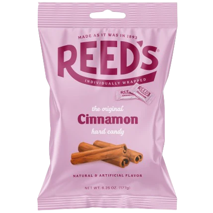 Reed's Bags Cinnamon 6.25oz 12ct