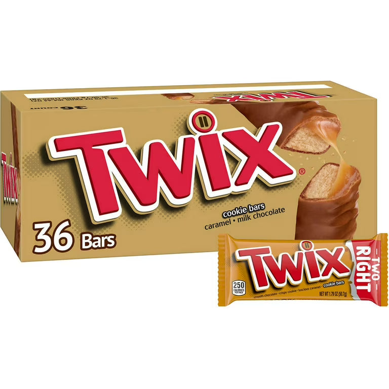 Twix Bars 1.79oz 36ct