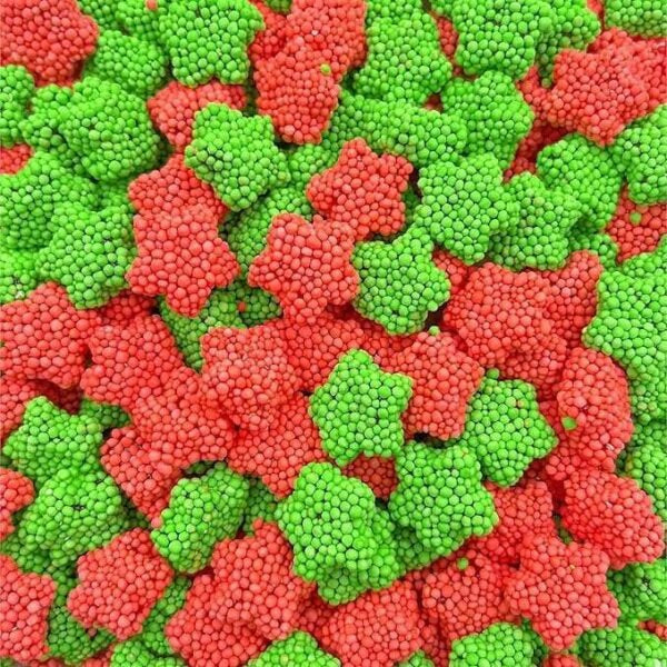 Cosmo Star Sour Green Apple & Pink Strawberry Bulk