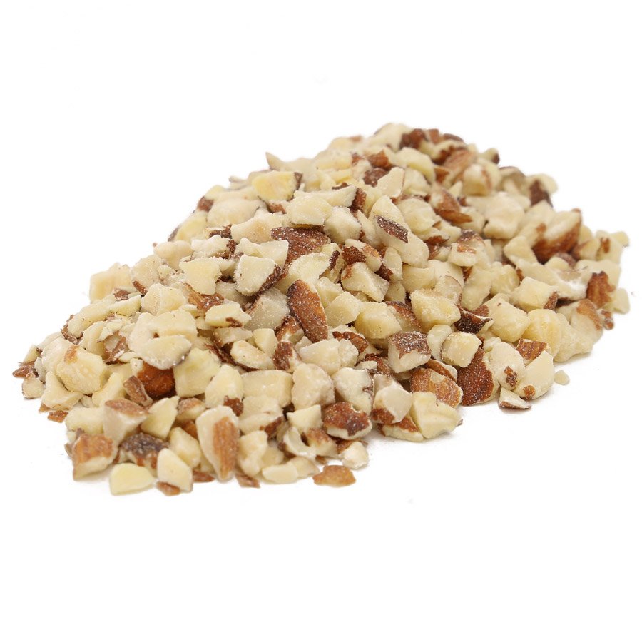Roasted Salted Chopped Almonds 25lb