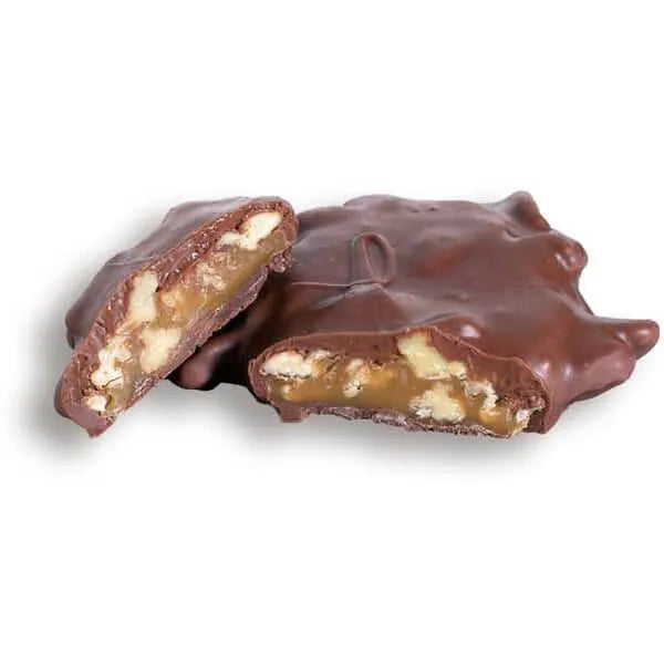 Asher Milk Chocolate Pecan Caramel Pattie 5lb
