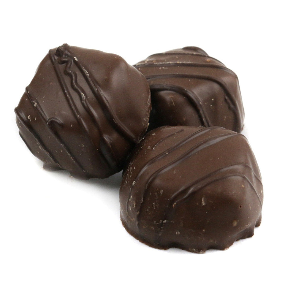 Asher Milk Chocolate Vanilla Caramels With Dark String  6lbs