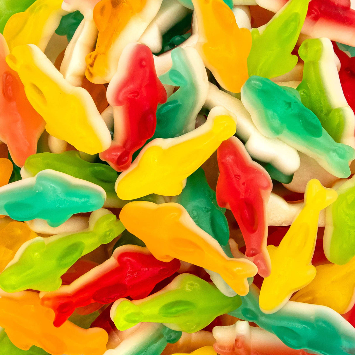 Assorted Gummy Sharks Dye Free 2.2lb