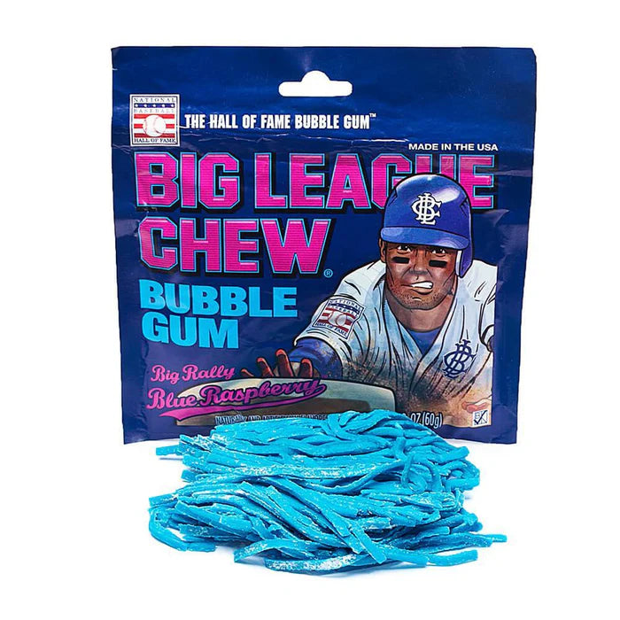 Big League Chew Blue Raspberry 12ct