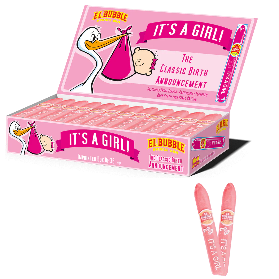 Swell Gum Cigars It's a Girl 36ct