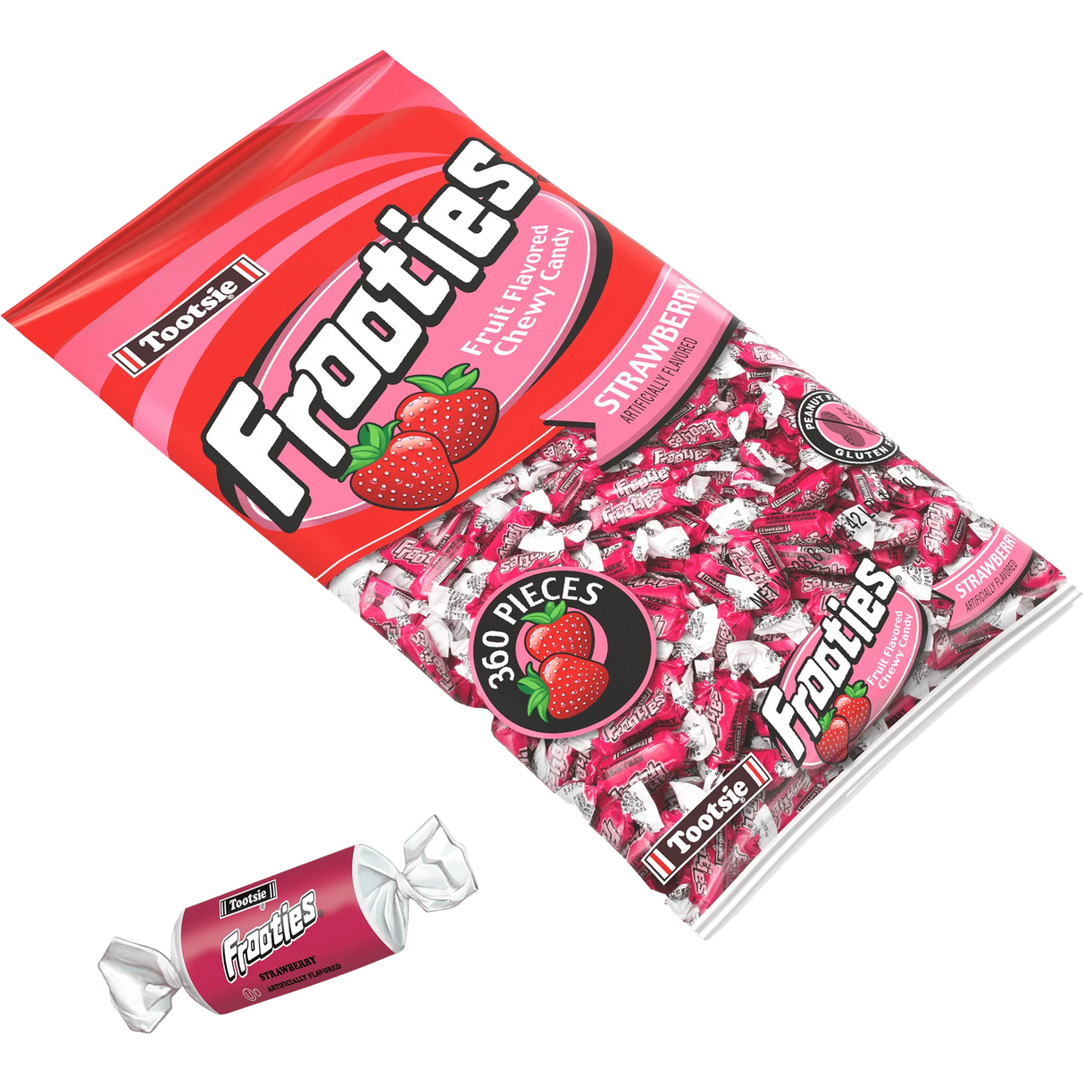 Tootsie Frooties Strawberry 360ct