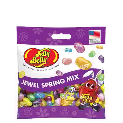 Jelly Belly Jewel Spring Mix Peg Bag 3.5oz 12ct