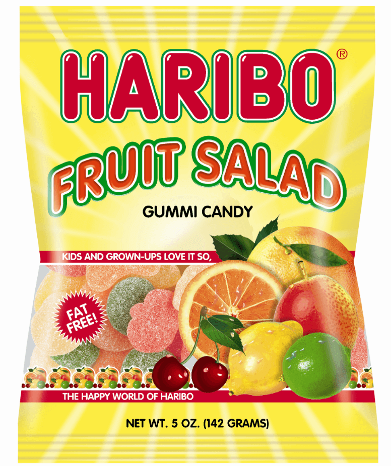 Haribo Fruit Salad 5oz 12ct