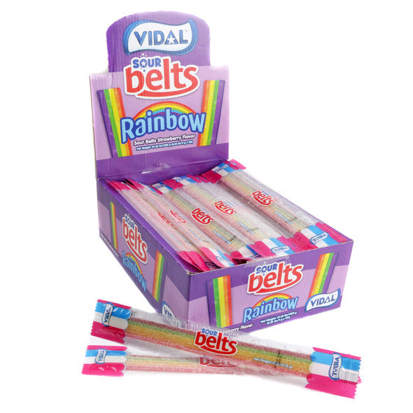 Vidal Sour Wrapped Rainbow Belts 150ct