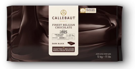 Barry Callebaut 811 Dark Chocolate Block 44lb Case