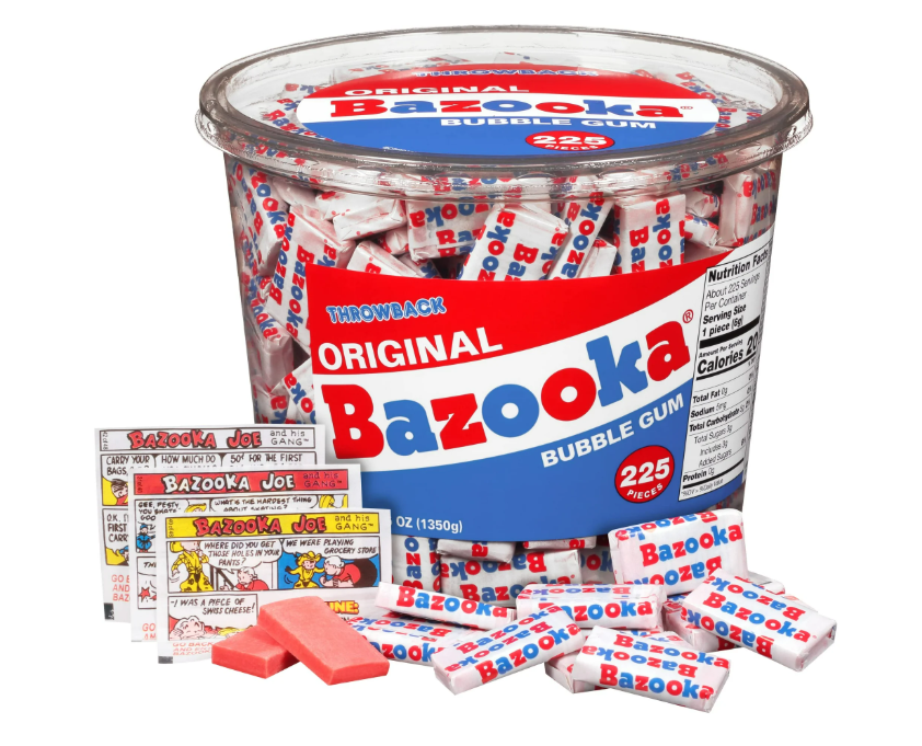 The Bazooka Company Bazooka Tub 225ct